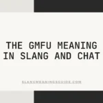 Meaning Of GMFU Slang